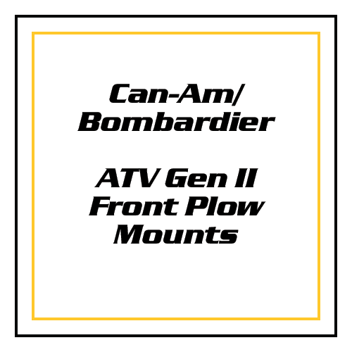 Can-Am/Bombardier - ATV Gen II Front Plow Mounts